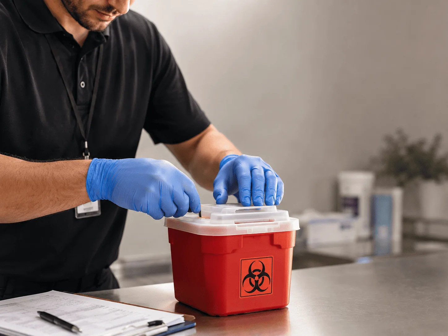 Why choose Sharps Waste Disposal in Hoople, ND